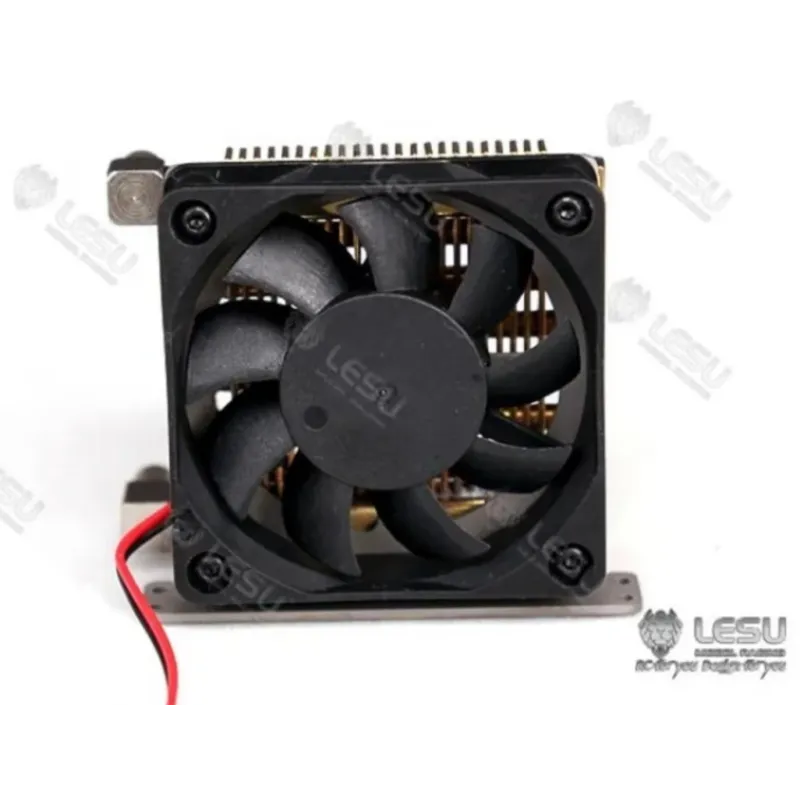 Lesu hydraulic oil cooler 60x60mm with fan