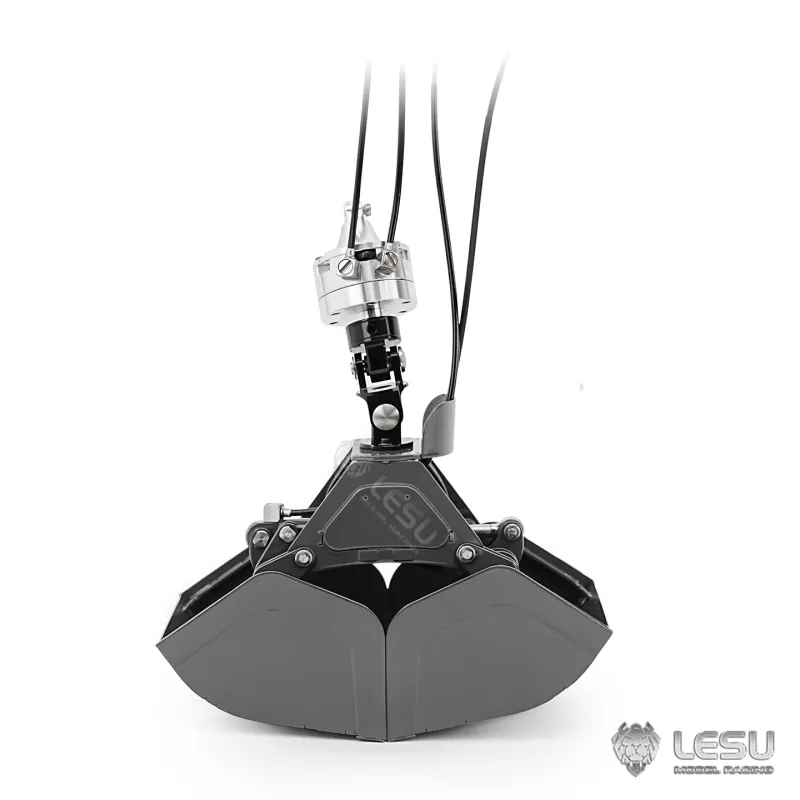 Lesu bucket grab 1:14 with rotation drive for truck loading crane