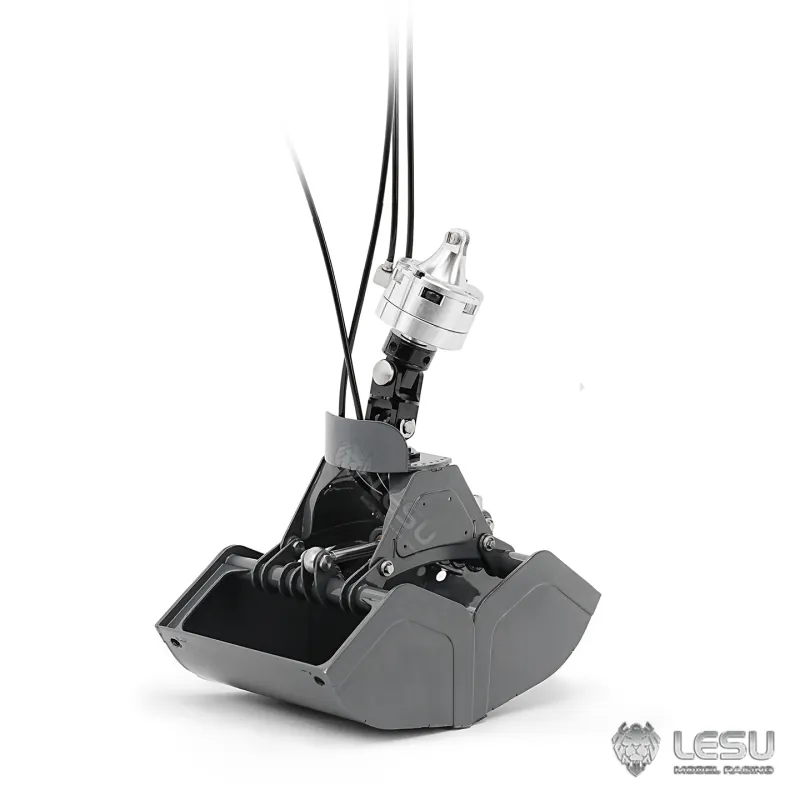 Lesu bucket grab 1:14 with rotation drive for truck loading crane
