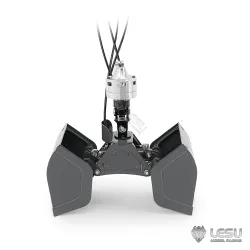 Lesu Schalengreifer 1:14 mit Rotationsantrieb für LKW Ladekran
