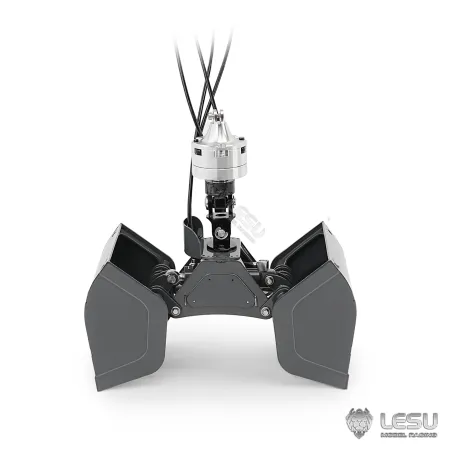Lesu Schalengreifer 1:14 mit Rotationsantrieb für LKW Ladekran