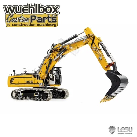RC excavator Lesu LR956 3-arm 1:14