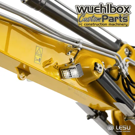 RC excavator Lesu LR956 3-arm 1:14