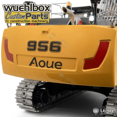 RC excavator Lesu LR956 3-arm 1:14