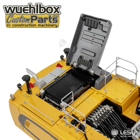 RC excavator Lesu LR956 3-arm 1:14