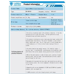 RC Bagger Lesu LR956 VA 1:14