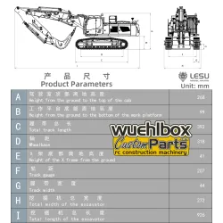 RC Bagger Lesu LR956 VA 1:14