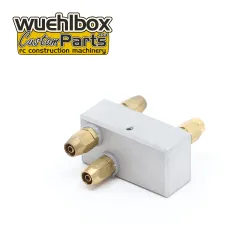 Hydraulik Verteiler APK 3,2mm Schlauch