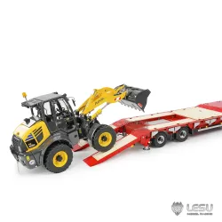 Lesu 1/14 low loader trailer 4-axle hydraulic