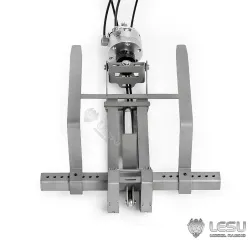 Lesu crane fork hydraulically foldable and rotatable 1:14
