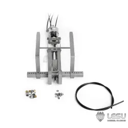 Lesu crane fork hydraulically foldable and rotatable 1:14