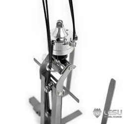 Lesu crane fork hydraulically foldable and rotatable 1:14