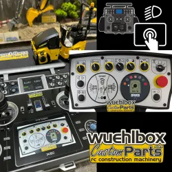Widget und Modellspeicher FrSky XE für die Walze B120AD