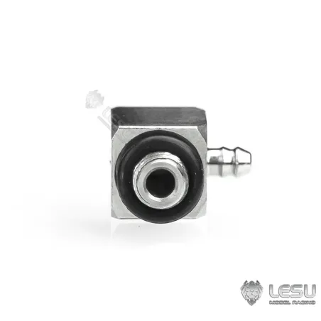Lesu plug nipple 90° M3 thread, 1.7 mm nipple