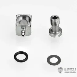 Lesu plug nipple 90° M3 thread, 1.7 mm nipple