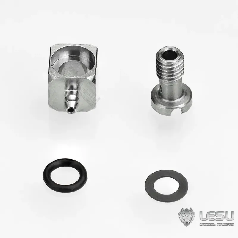 Lesu plug nipple 90° M3 thread, 1.7 mm nipple