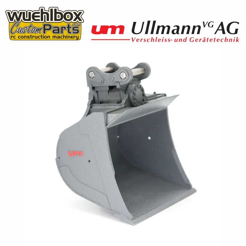 Schwenkmotorlöffel Ullmann 108mm Electric Quick Volvo EC160E