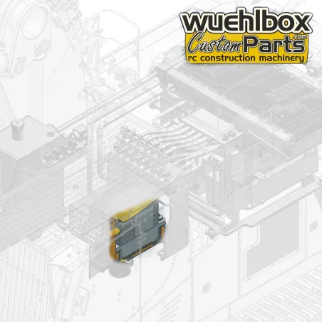 70 kg brushless HV servo for Lesu LR956 swivel drive