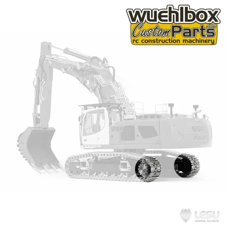 RC Excavator Track drive Lesu 9150