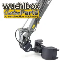 Grabgreifer pendelnd mit Electric Quick, endlos drehbar, Volvo EC160E