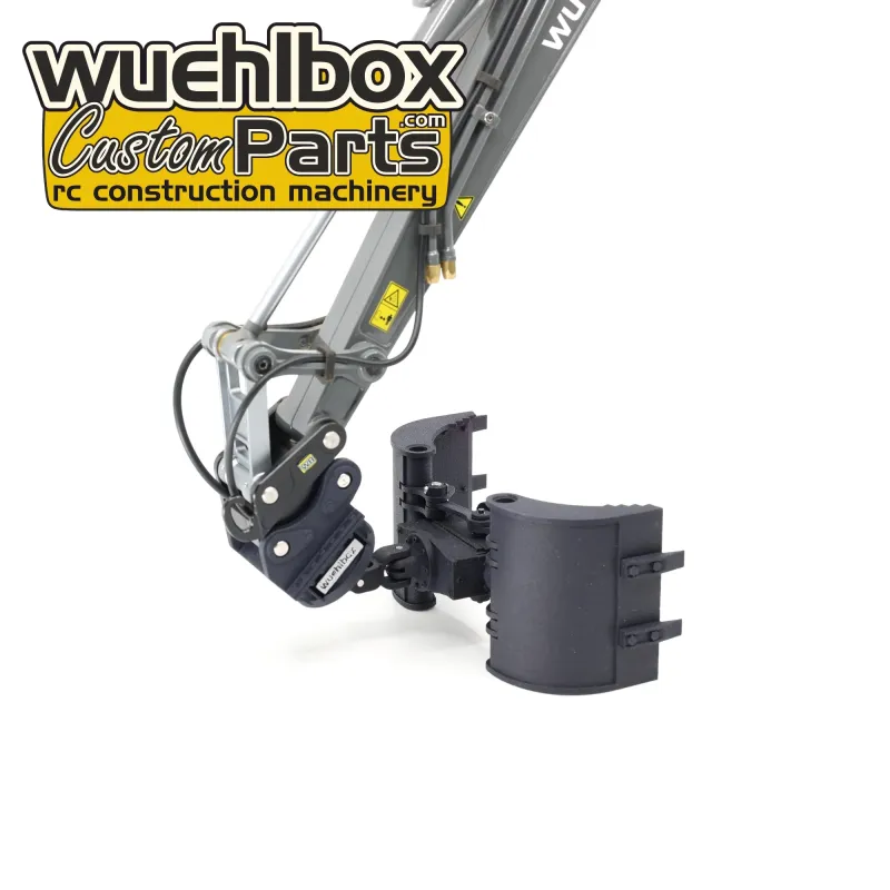 Sortiergreifer pendelnd mit Electric Quick, endlos drehbar, Volvo EC160E