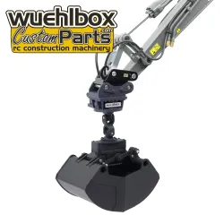 Loading grab pendulum with Electric Quick, endlessly rotatable, Volvo EC160E