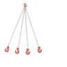 Chain Sling with Load Hooks, 4-Strand