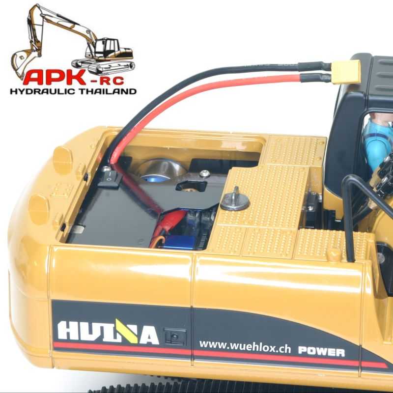 Rc excavator huina 580 hydraulic 2025