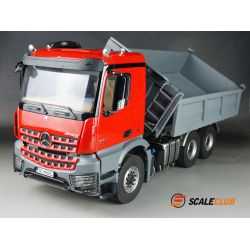 SCALECLUB 1/14 Full metal 6x6 3-way dump truck chassis for benz arocs