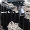 Sheet piling aluminum with lock 1:14