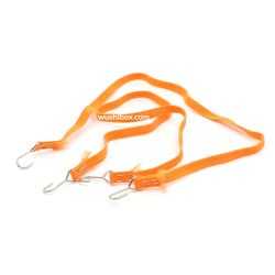 Elastic straps with hooks
