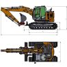 RC Bagger ZAXIS 135 1/14 - RTR Platinum Version