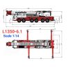 RC mobile crane LTM1350-6.1 1/14
