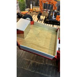 Wood Deck Boards for the 8-axle low bed trailer