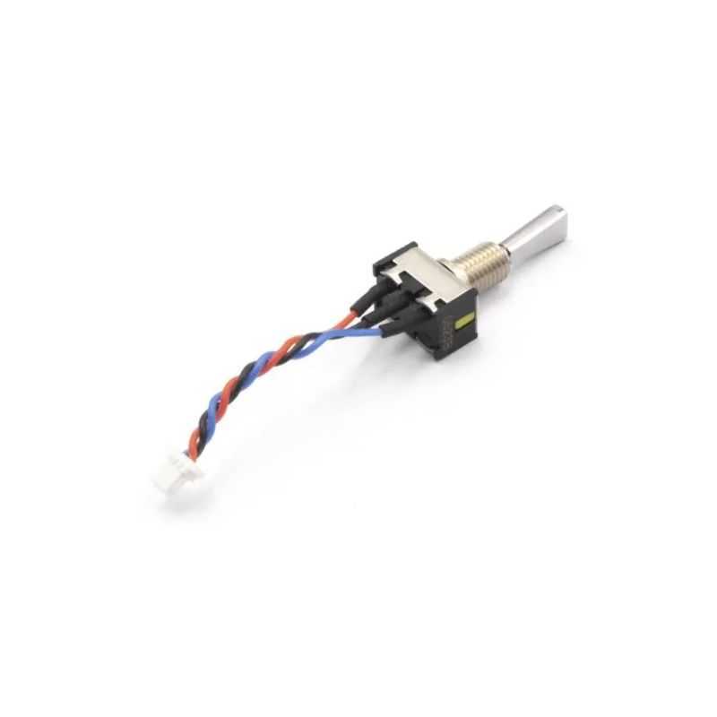 FrSky toggle switch on/off/on latching with short handle and connecting cable for Tandem XE