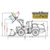RC hydraulic wheel loader L580 XDRC 1/14