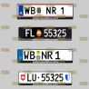 Request license plates