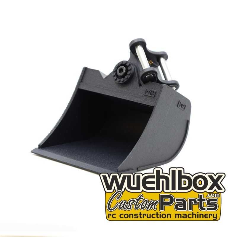 Humus bucket swiveling 88mm Electric Quick Volvo EC160E