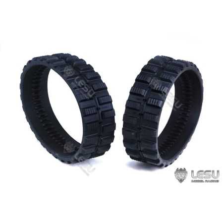 Rubber tracks for the Lesu compact loader BA-​B0008