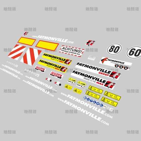 Decal Low loader A 1:14