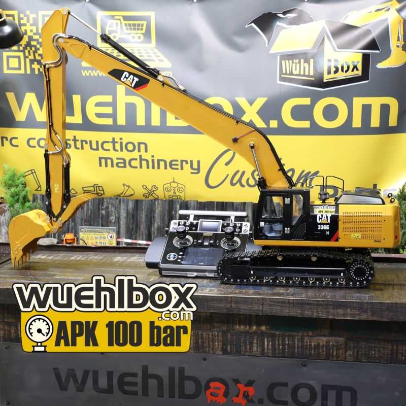 RC Excavator 336 LR APK 100 Bar 1:12