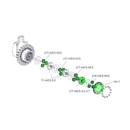 Upgrade Set zu Kettenantrieb Lesu LR 945