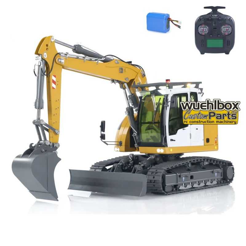 CUT 914 full metal short tail RC hydraulic excavator 1:14 RTR