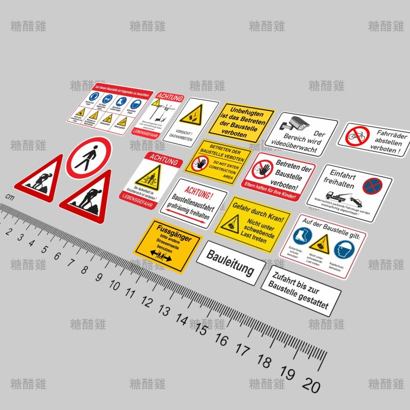 Decal Set Baustelle 1:14