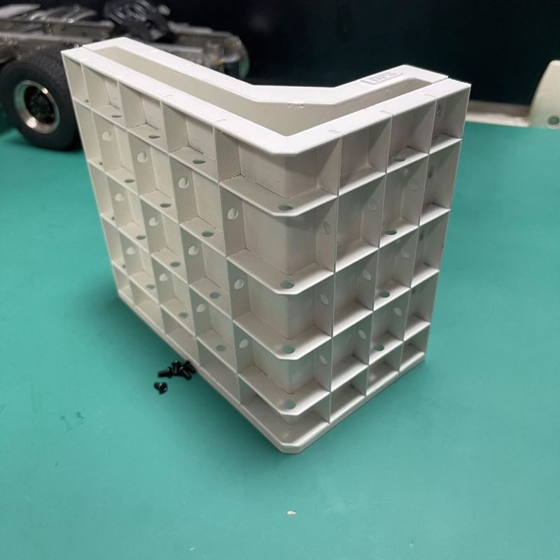 Stainless steel mold for L-element