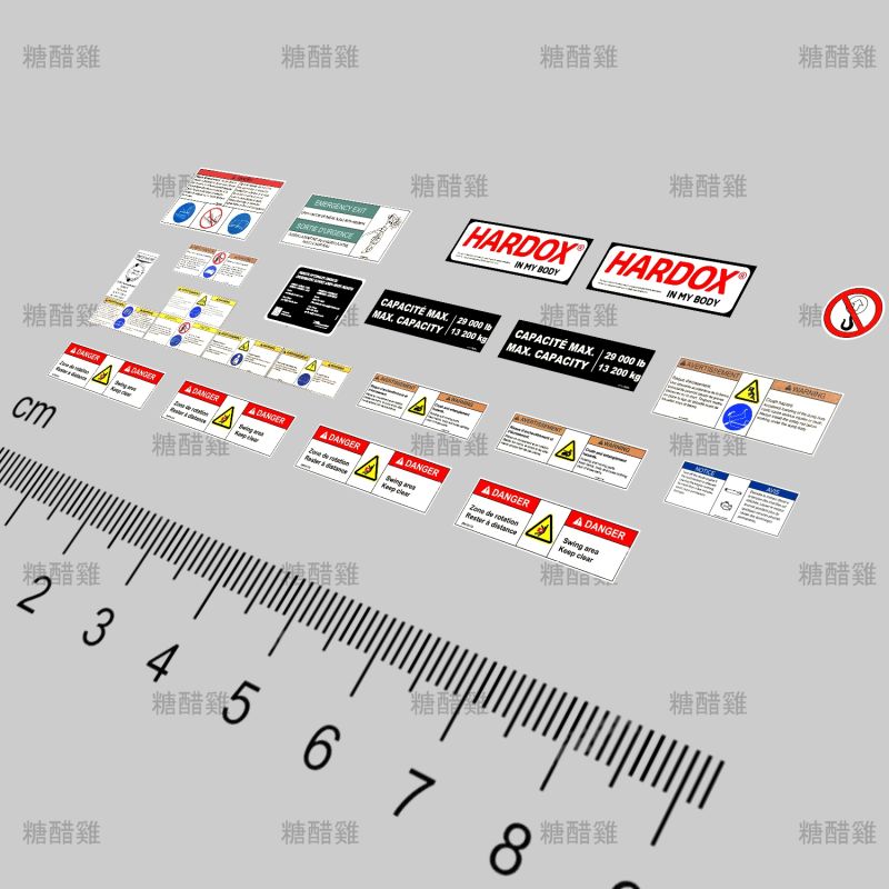 Decal Set SFrog T14R 1:14