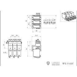 Lesu hydraulic valve block including servo