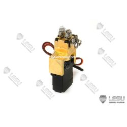 Lesu hydraulic valve block including servo