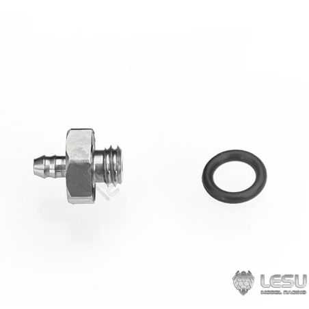 Lesu Stecknippel M3 Gewinde, 1.7 mm Nippel