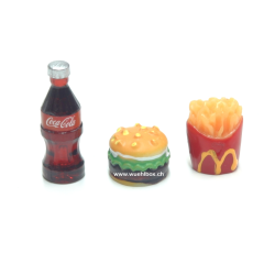 Fast food decoration